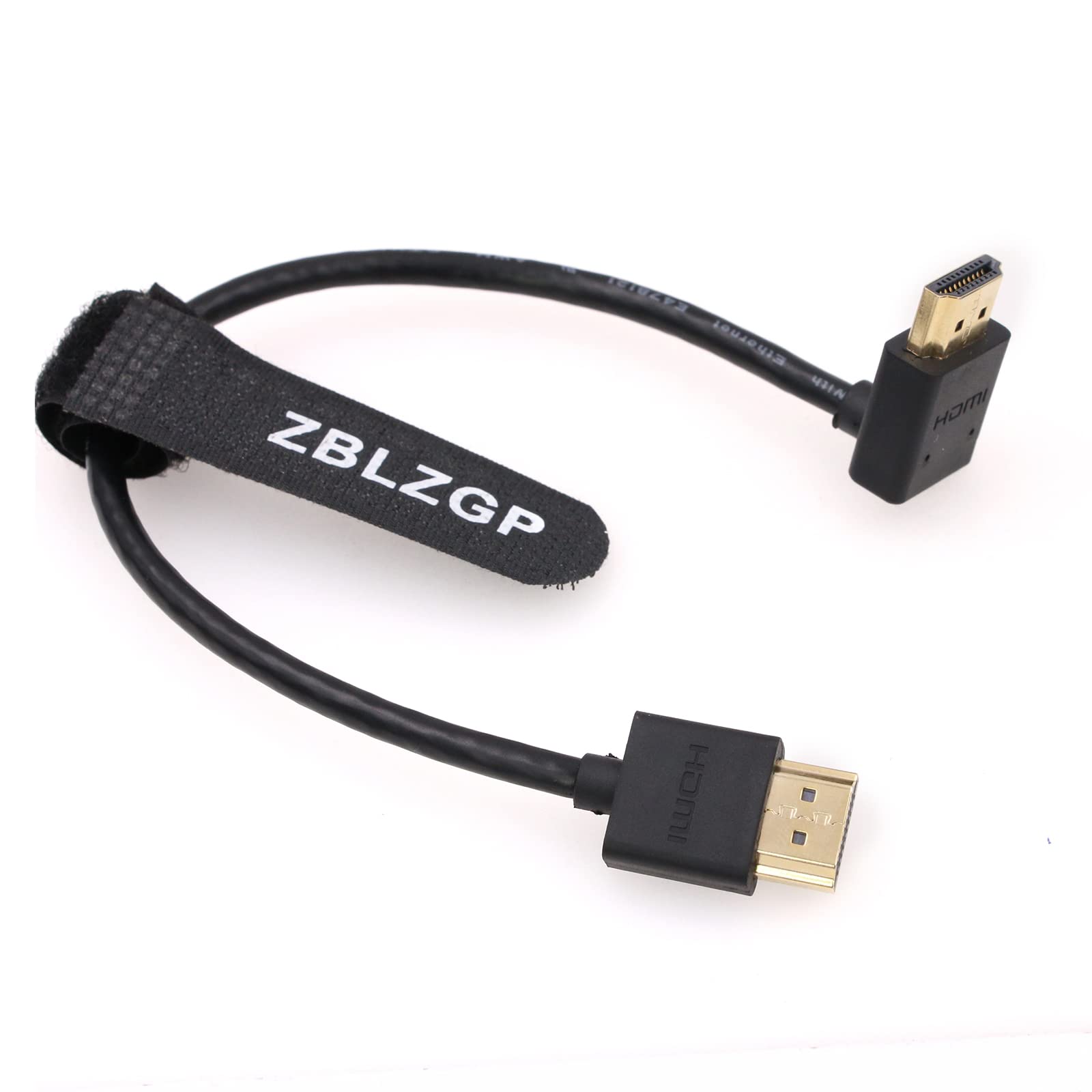 ZBLZGP 8K Ultra HD HDMI 2.1 Cable, High Speed Video Connection Cord, Compatible with Sony A7IV F55, Canon, Blackmagic Pocket Cinema Camera, Atomos