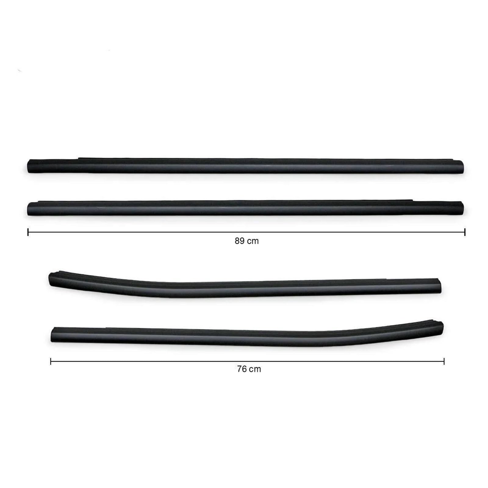 EKEGUY Joints De Portes Et Fenêtres Bande D'étanchéité En Caoutchouc Fenêtre Extérieure 4 Portes Pour Ford Pour Ranger PX XLT 2012 – 2021 Bandes D'étanchéité Pour Voiture Joint En Caoutchouc