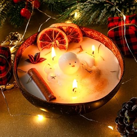 Conelist Winter Candle Snowman Style Cover