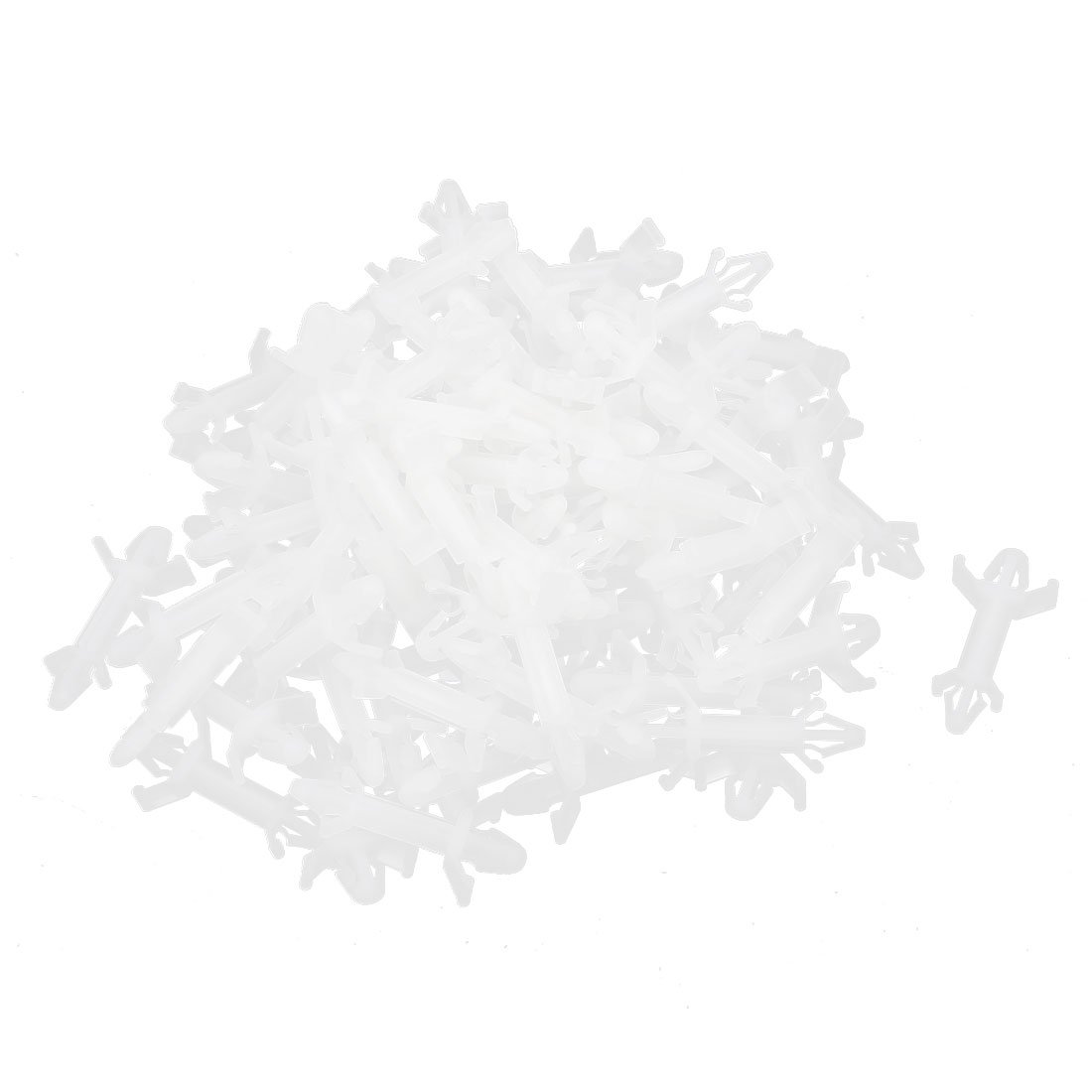 Sellify 100Pcs HDB-1016 PCB Reverse Spacer Locking Nylon Standoff Height 0.63"-image-38