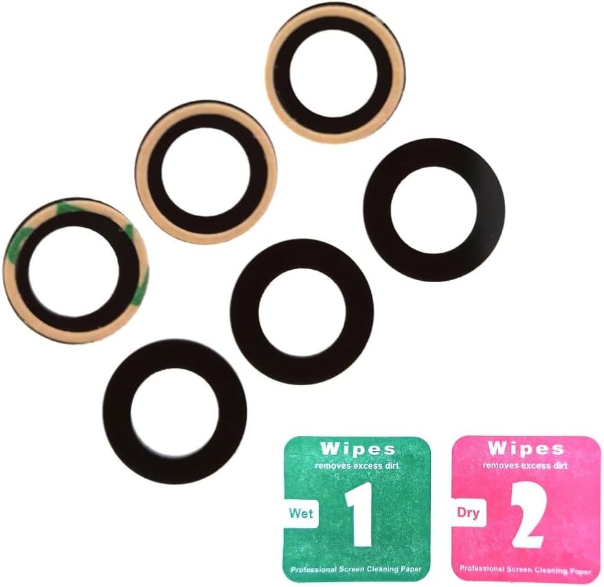 3 x Rear Back Camera Lens Glass Replacement with Adhesive For Apple iPhone 6 Plus/iPhone 6S Plus