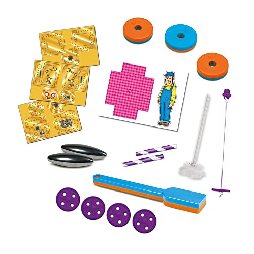 Galt Mighty Magnets Kit -Horrible Science Kids Magnets and Science Kit for Kids-Hands-on Physics Experiments -Build a Rolling Robot and Perform Levitation Tricks - For Girls and Boys Ages 6 Years Plus - Image 6