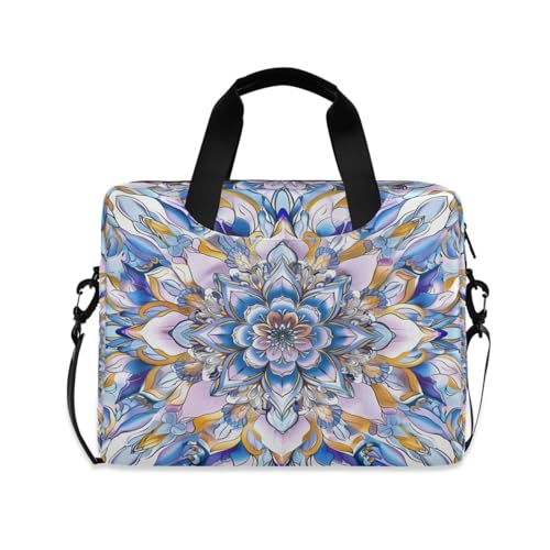 Funda porta laptop 15.6" bolso con asa y correa cruzada miniatura 1