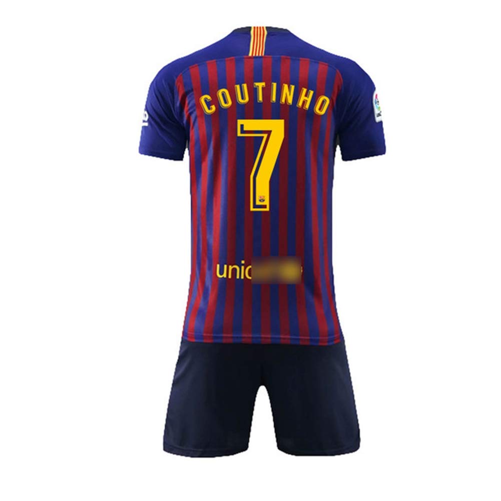 Futbol Club Barcelona# 7 Philippe Coutinho Football T-shirt