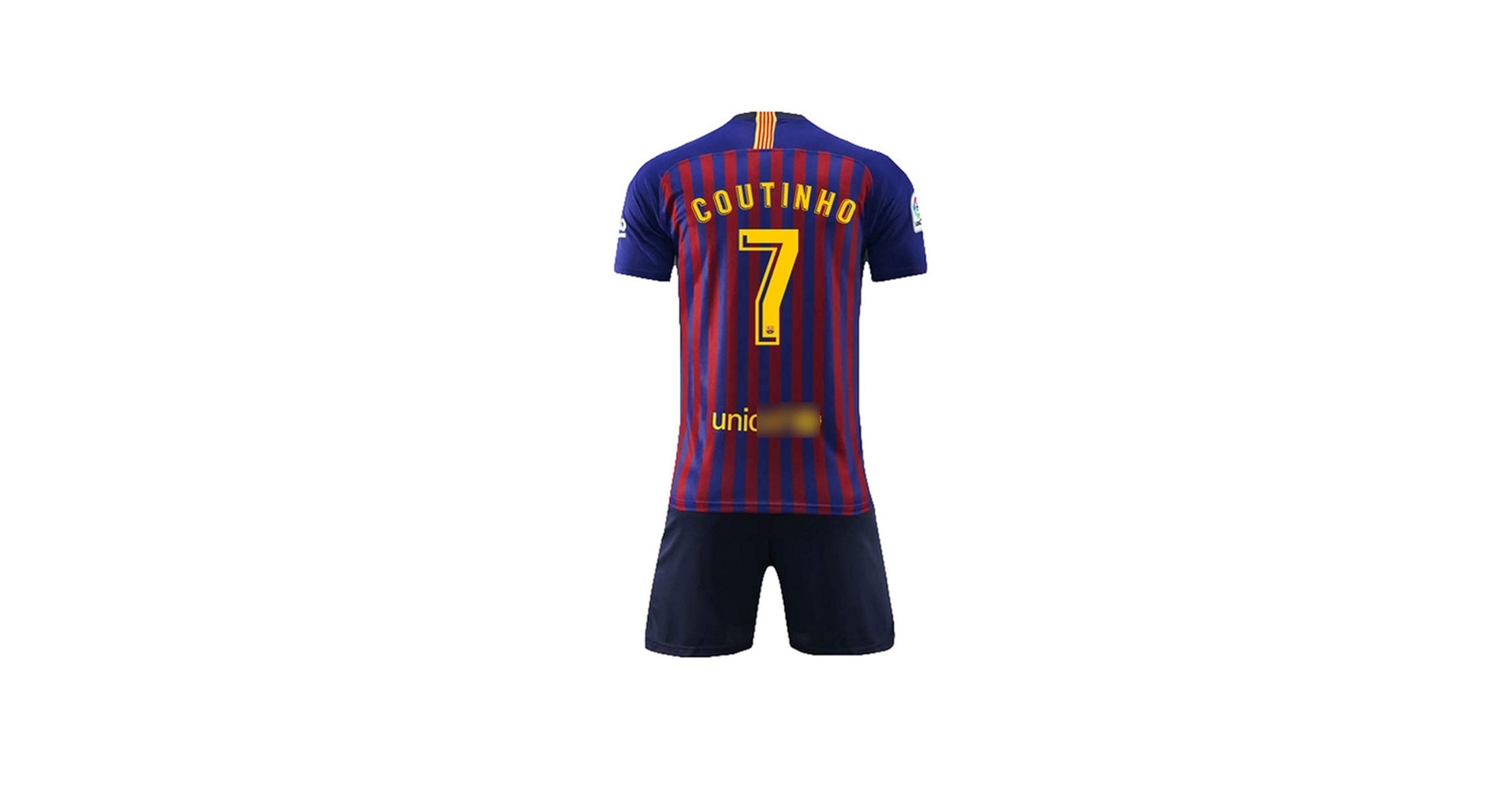 Futbol Club Barcelona# 7 Philippe Coutinho Football T-shirt