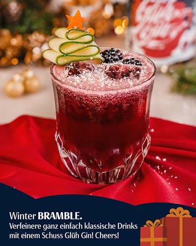 Winter Wonderland Glüh Glück I Spirituose mit Gewürzen, Früchten & Gin I 16% vol. (1 x 0.5l) I Vegan