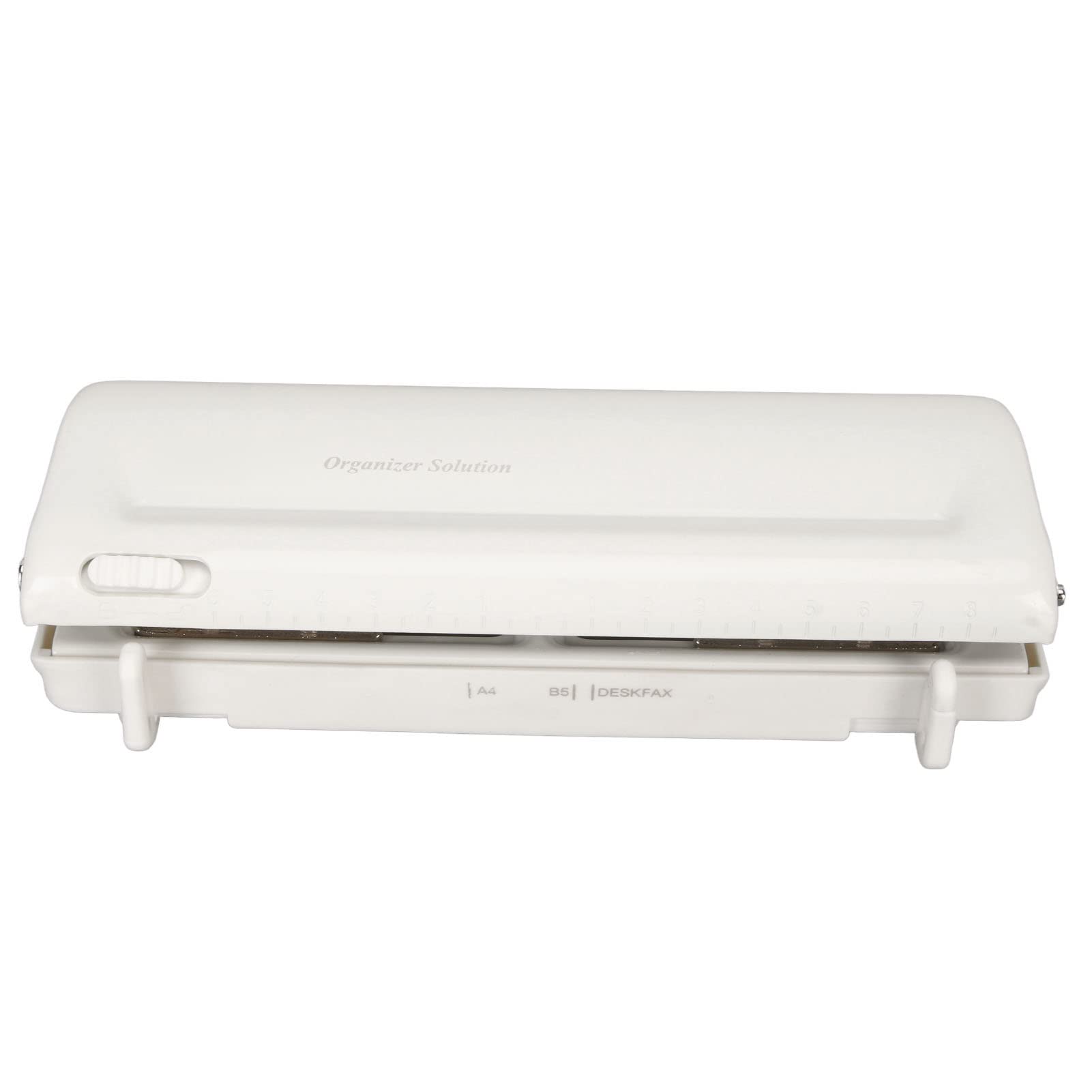 Perforatore di Carta, Perforatore di Metallo Fai-da-te con Perforatore di Carta Per Ufficio Scuola Studio Bianco