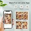 Liene 2x3' Mini Portable Instant Photo Printer Bundle w/ 100 Zink Adhesive Paper, Bluetooth 5.0, Compatible w/iOS & Android, Small Picture Printer for iPhone, Smartphone, Green