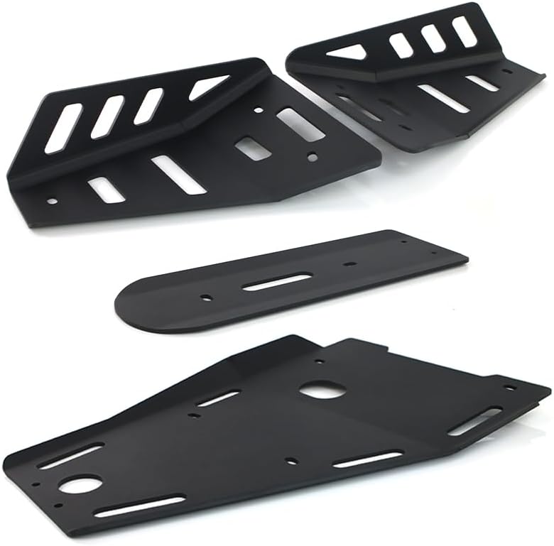 Front and Rear A-Arm Guards, 4mm Aluminum A-Arm Skid Plates Compatible with Raptor 700 2006–2024, 700R 2013–2024, 700R SE 2022–2024