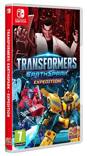 Juego Nintendo Switch Transformers Earthspark Expedición aventura en formato físico