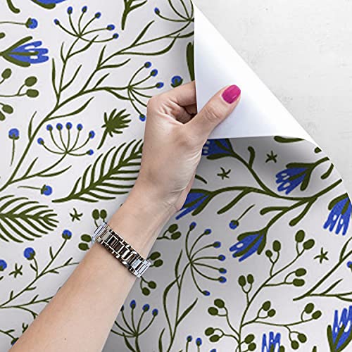 Papier Peint Auto-Adhésif Fleurs de Printemps Repositionnable sans Résidu - 4