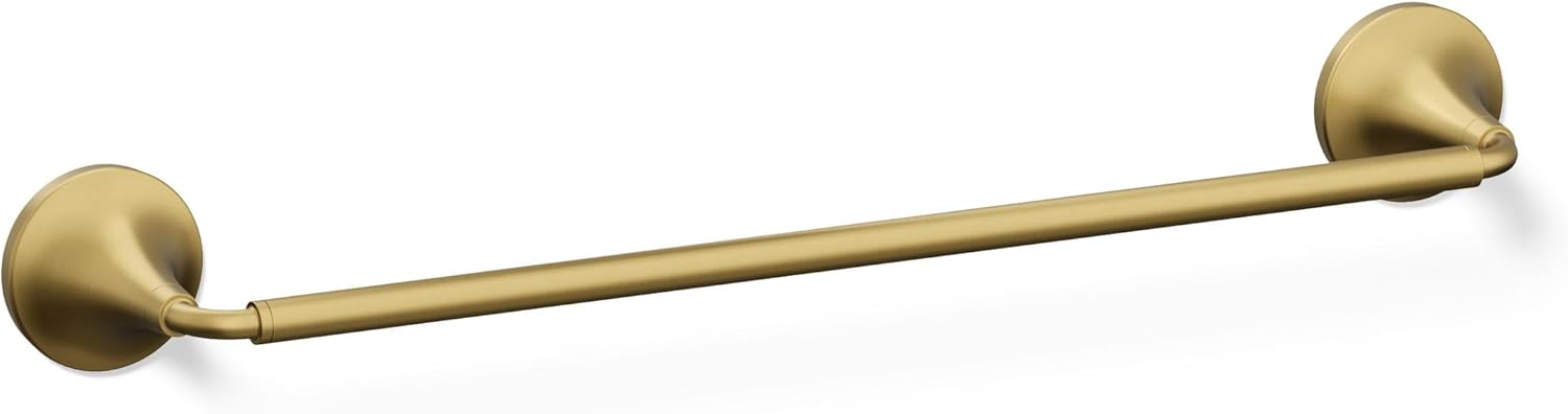 Kohler 27425-2MB Tone™ 18" Towel bar, Vibrant Brushed Moderne Brass