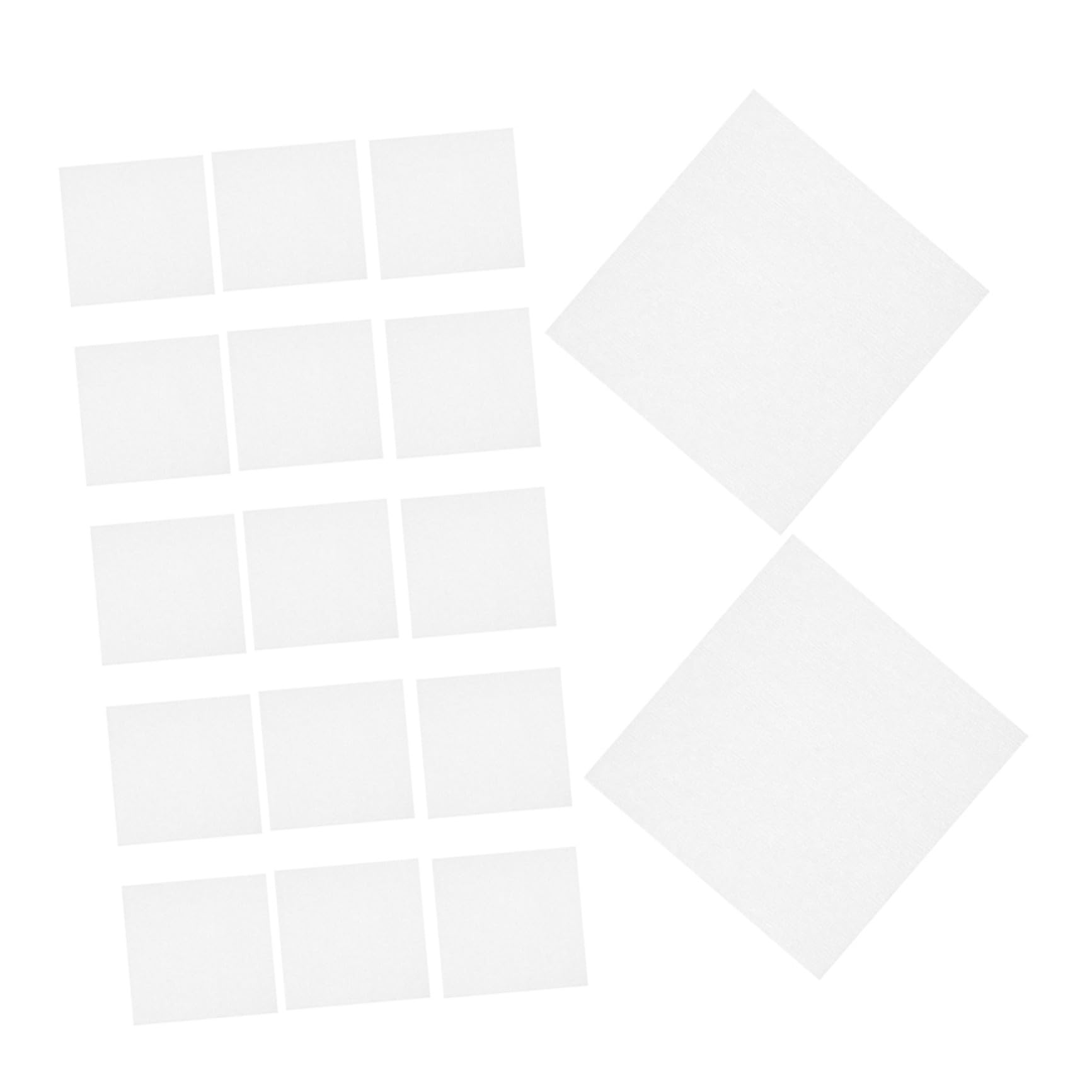 Lingettes Nettoyantes sans Fibres 4x4 Pouces 53g pour Lentilles de Microscope, Lunettes et Écrans Électroniques, Absorption D’huile, Lingettes Sèches Polyvalentes pour Entretien
