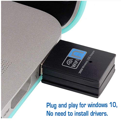 Lotekoo 4328607352 300Mbps Usb Wifi Adapter, Lotekoo Wireless Lan Network Card Adapter Wifi Dongle For Desktop Laptop Pc Windows 10 8 7 Xp Mac Os thumb #3