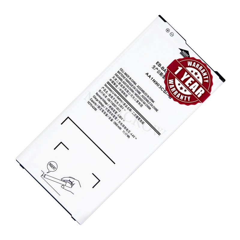 Image of Original EB-BA510ABE Battery Compatible for Samsung Galaxy A5 (2016) (SM-A510F) - (2900mAh) - 1 Year Warranty JK1