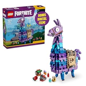 LEGO Fortnite Supply Llama Building Set – Kids Toy for Gamers, Ages 12+ – Display Model, Collectible Fortnite Toy – Gift for Boys & Girls – 77071