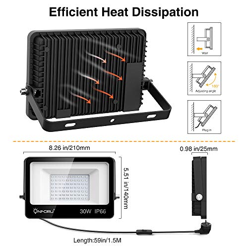 Onforu-2-Pack-30W-Luz-UV-Foco-UV-Ultravioleta-Luz-Negra-Impermeable-IP66-Fluorescente-Lampara-de-Escenario-Blacklights-para-Halloween-Bar-Club-DJ-Discoteca-Fiesta-Pinta-Corporal-Gimnasio