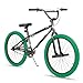 JOYSTAR Gemsbok Bicicletta BMX freestyle da 24 pollici per bambini dai 11 agli 14 anni, biciclette da 24 pollici per bambini,verde