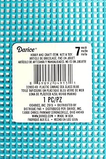 7 Mesh Count Christmas Green Plastic Canvas Sheet 10.5 x 13.5 Inch 1 Sheet