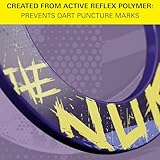 Target Darts Luke Littler Dartboard Surround | The Nuke Dart Board Protector Ring, Compatible with all Steel Tip Dartboards, Purple & Yellow Dart Surrounds, Easy Install Wall Protection Outer Rings - Image 4