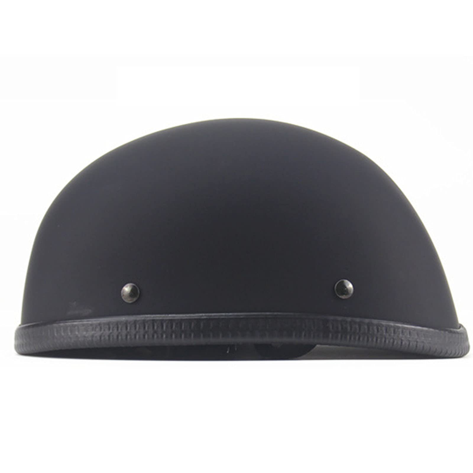 Casque Demi-Casque Moto Style Allemand - Hommes Femmes, Ouvert Rétro ECE Approuvé, Casquette Crâne Unisexe Pour Scooter Vélo ATV