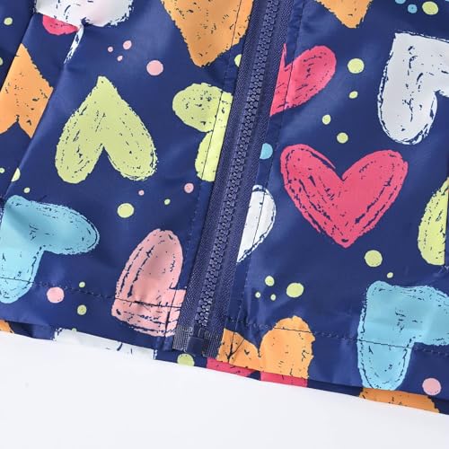 Boys Girls Children Spring Fall Winter Casual Windbreaker Printing Light Fashion Hooded Winter Coat Fall4