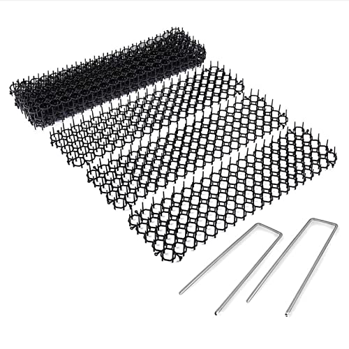 Mats Répulsifs Dissuader la Pointe pour Arrêter Les Chats et Les Chiens Jardin Protéger la Bande de Jardin