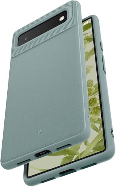 Caseology Vault Case Compatible with Google Pixel 6 - Sage Green