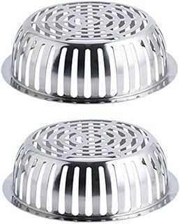 Рекламное объявление - Купол водостока из нержавеющей стали Крышка сливного водосточного желоба Открытый фильтр с защитой от засорения Решетка атриума (8.5)