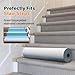Temporary Floor Protection for Construction, Painting, Renovation, Protector Film for Hardwood Floors, Surface Carpet Protection Film, Tile&Hard Paint Protection Covers 325 sqft (39