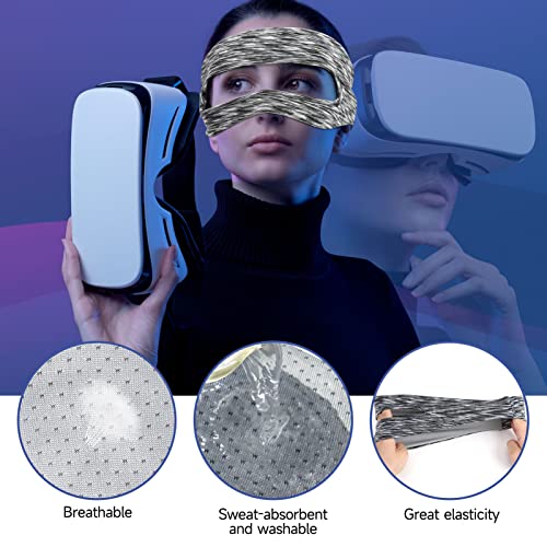 Omnisee Face Cover Kit kompatibel mit Oculus/Meta Quest 2, Silikon-Gesichtsabdeckung und Polyester-Augenabdeckung für VR-Gesichtsschutz, Zubehör für Oculus Meta Quest 2 - Image 7