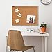 Quartet Corkboard, Framed Bulletin Board, 17