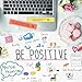HIONXMGA Positive Messages in a Bottle (60+ Positive Affirmations), Self Care Gifts for Women Men, Daily Positivity Self Care Kit with Pre-Written Inspirational Messages for Relaxation Mindful Calm