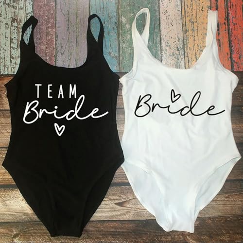 Maillot de bain Équipe Mariée une pièce string contre les marques de bronzage - 6