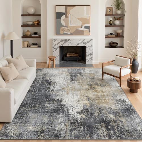 BEIMO Moderner Groß Wohnzimmer Teppich, Waschbar & rutschfest, 200x290 cm – Ansicht 1