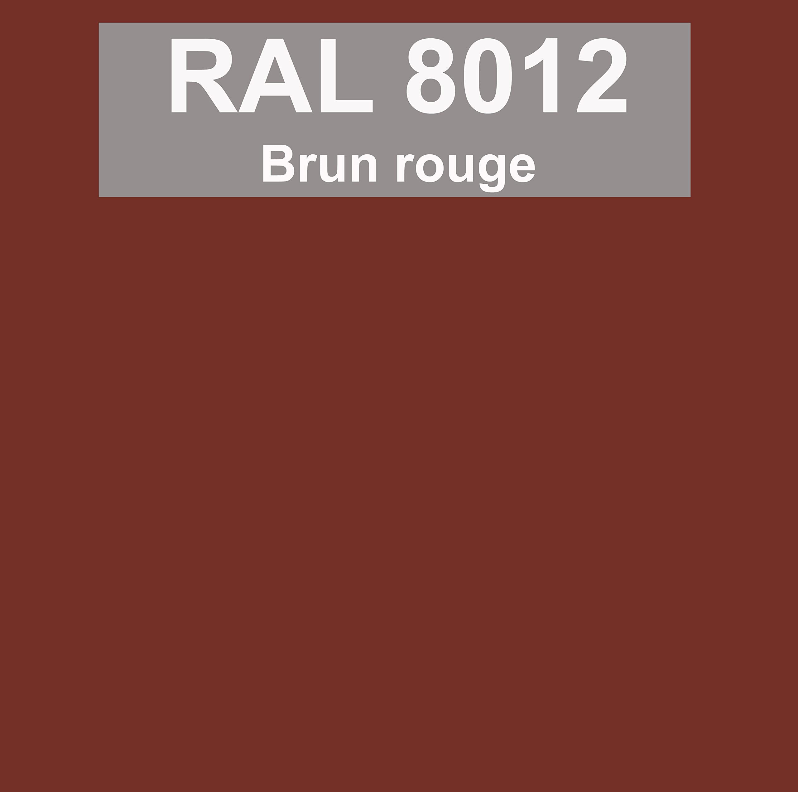 Solin Cerise auto-adhesif - Aluminium 30 cm x 5 m - Ral 8012 - en rouleau