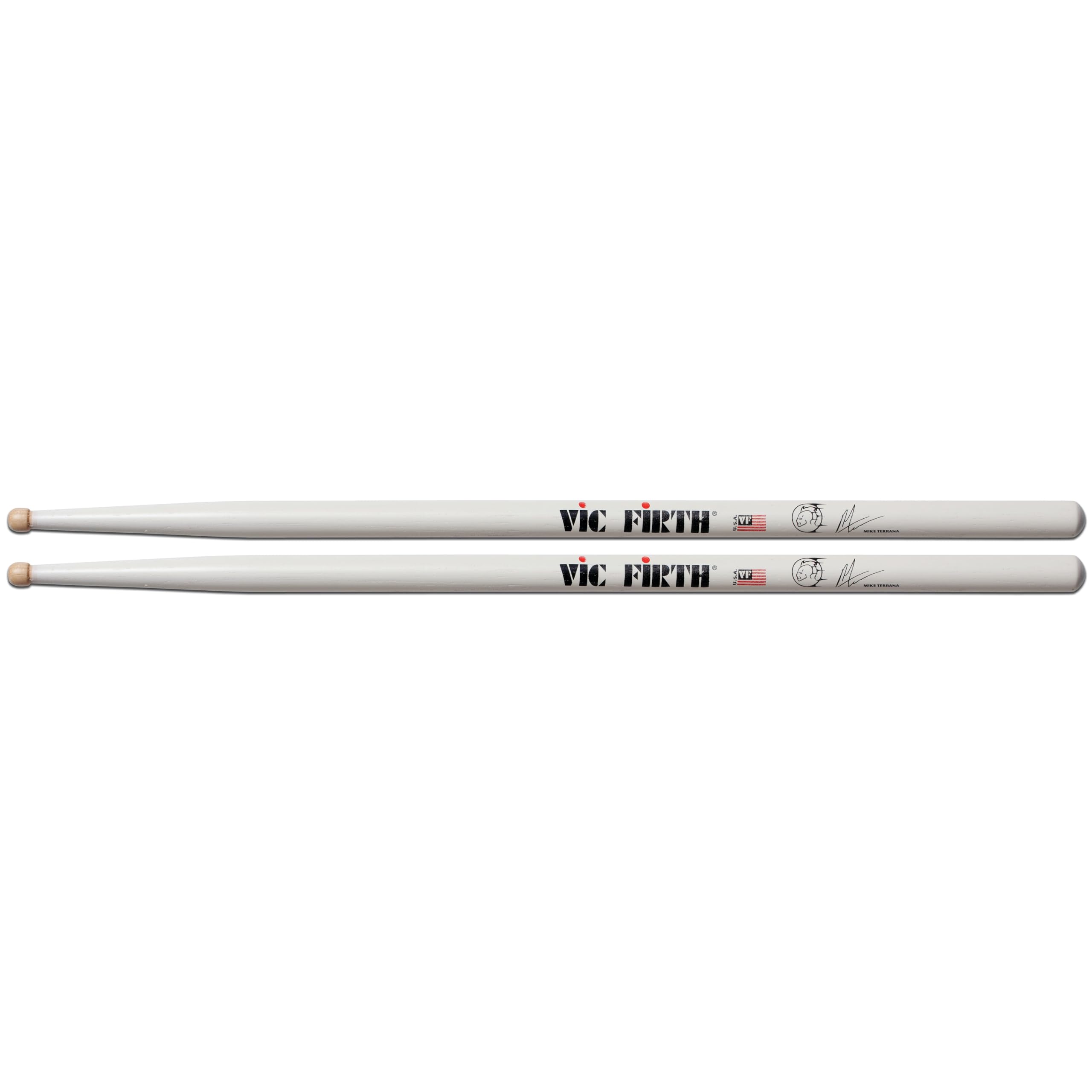 Vic Firth Mike Terrana podpis amerykańska hikora drewniana końcówka pałeczki