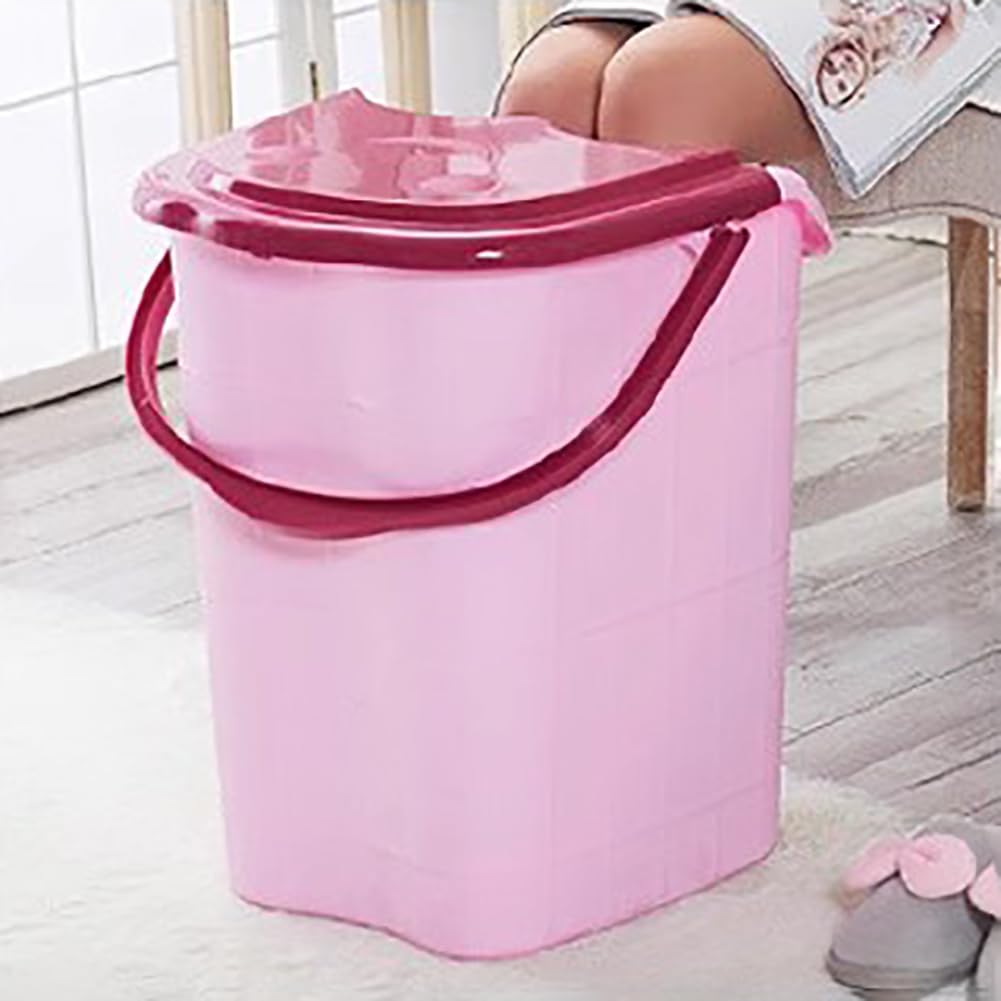 Vasca Per Pediluvio Alta, Vasca Per Pediluvio Rialzata Per Polpacci Interi, Vasca Per Pediluvio in Plastica Spessa Per L'ammollo Dei Piedi, Grande Secchio Per Pediluvio,G