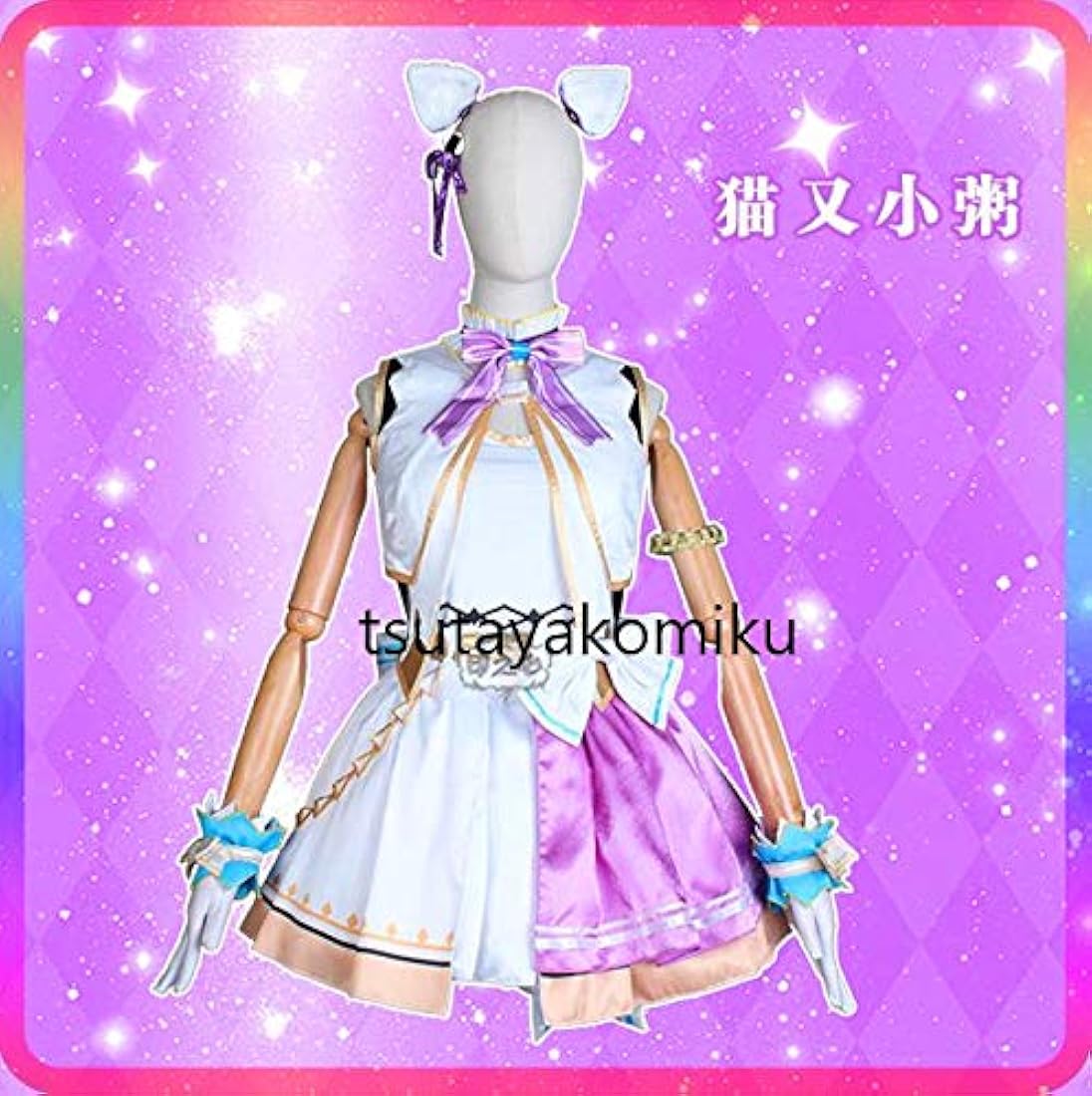 ホロライブ 猫又おかゆ アイドル衣装 コスプレ