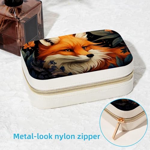 Boîte à bijoux de voyage portable en matières durables pour bagues - 7