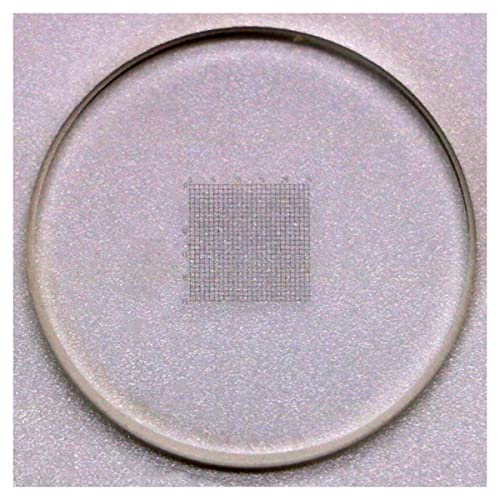 Microscope 20.4mm Optical Glass Eyepiece Reticle Microscope Slides(NO.906)