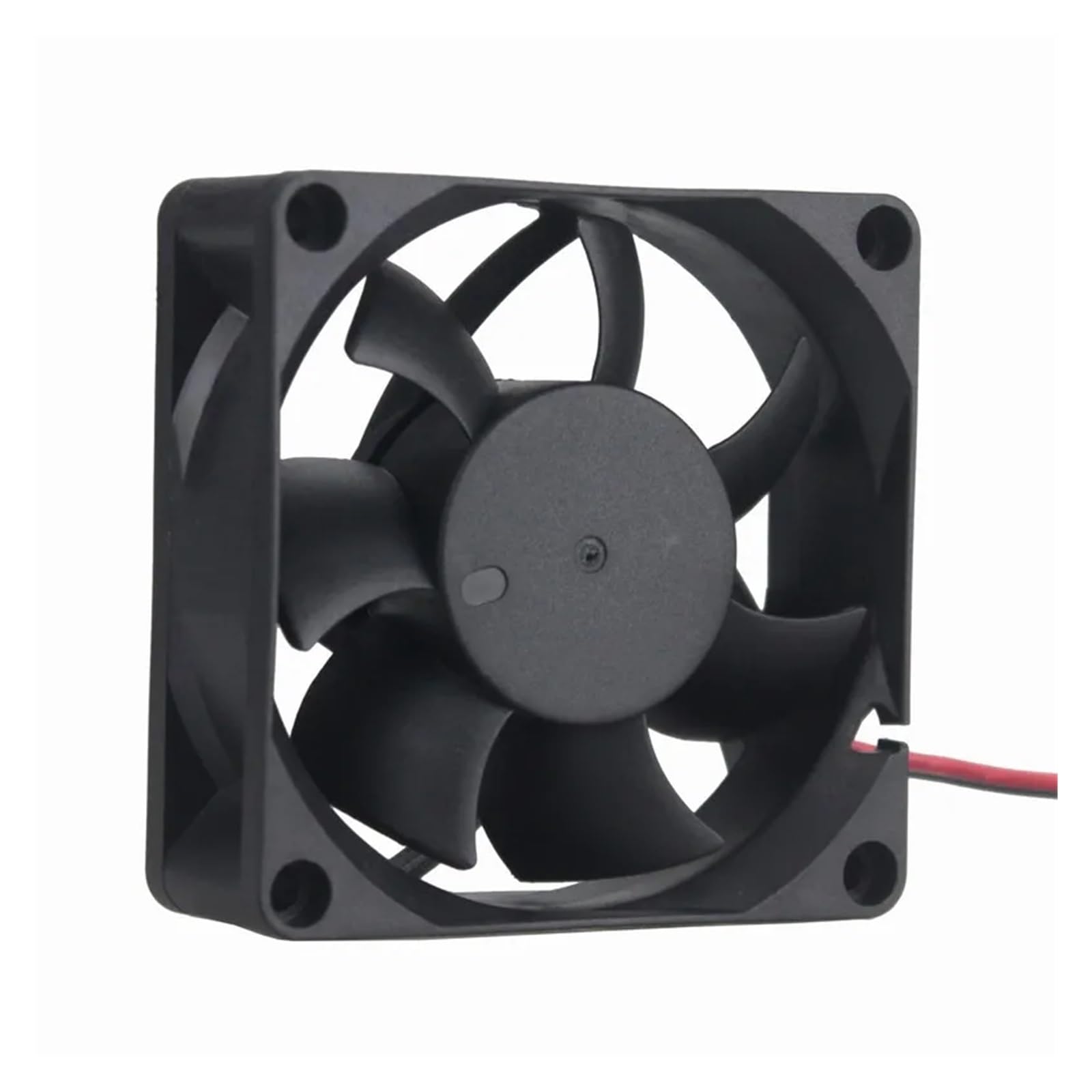 JJKKOZVQF 2 Pcs 2Pin 70mm x 25mm PC Case Cooling Fan 12V Computer Case Cooler 70x70x25mm DC Brushless Cooling Fan 7cm 7025s