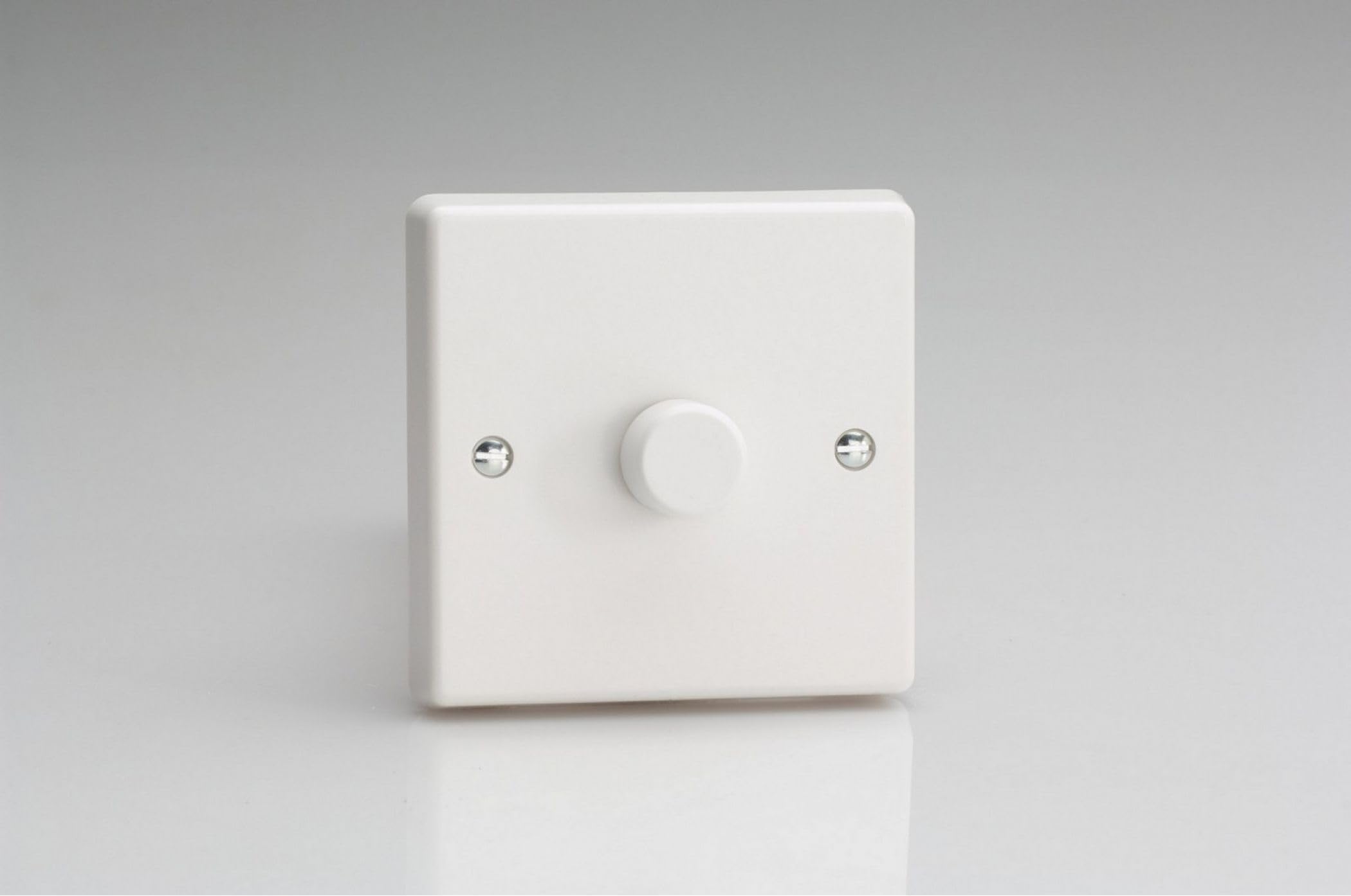 Varilight JQSM101W White Plastic V-Pro 1 Gang Master Smart WiFi Dimmer 100W LED