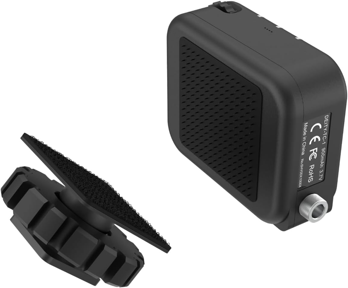 Deity TC-1 Wireless Timecode Box Generator with Locking 3.5mm Timecode Port, Bluetooth 5.0 Connectivity, and Sidus Audio App Support (Black)