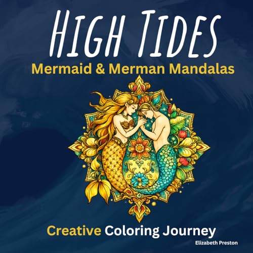 High Tides: Mermaid and Merman Mandalas
