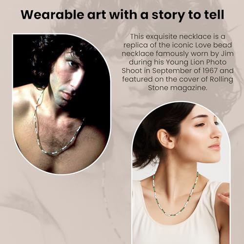 Doors Tribute - Exact Replica of Love Bead Necklace worn by Morrison on Rolling Stone Cover3