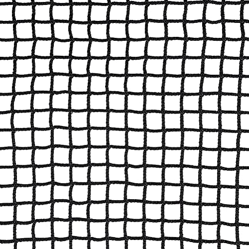 EMEKIAN Golf-Sport-Übungsschutznetz, Golfnetz, hochschlagfest, strapazierfähiges Golf-Polyester-Fangnetz, für drinnen oder draußen, knotenlose Netze für Golf-Enthusiasten, 3 m x 4,5 m Cover