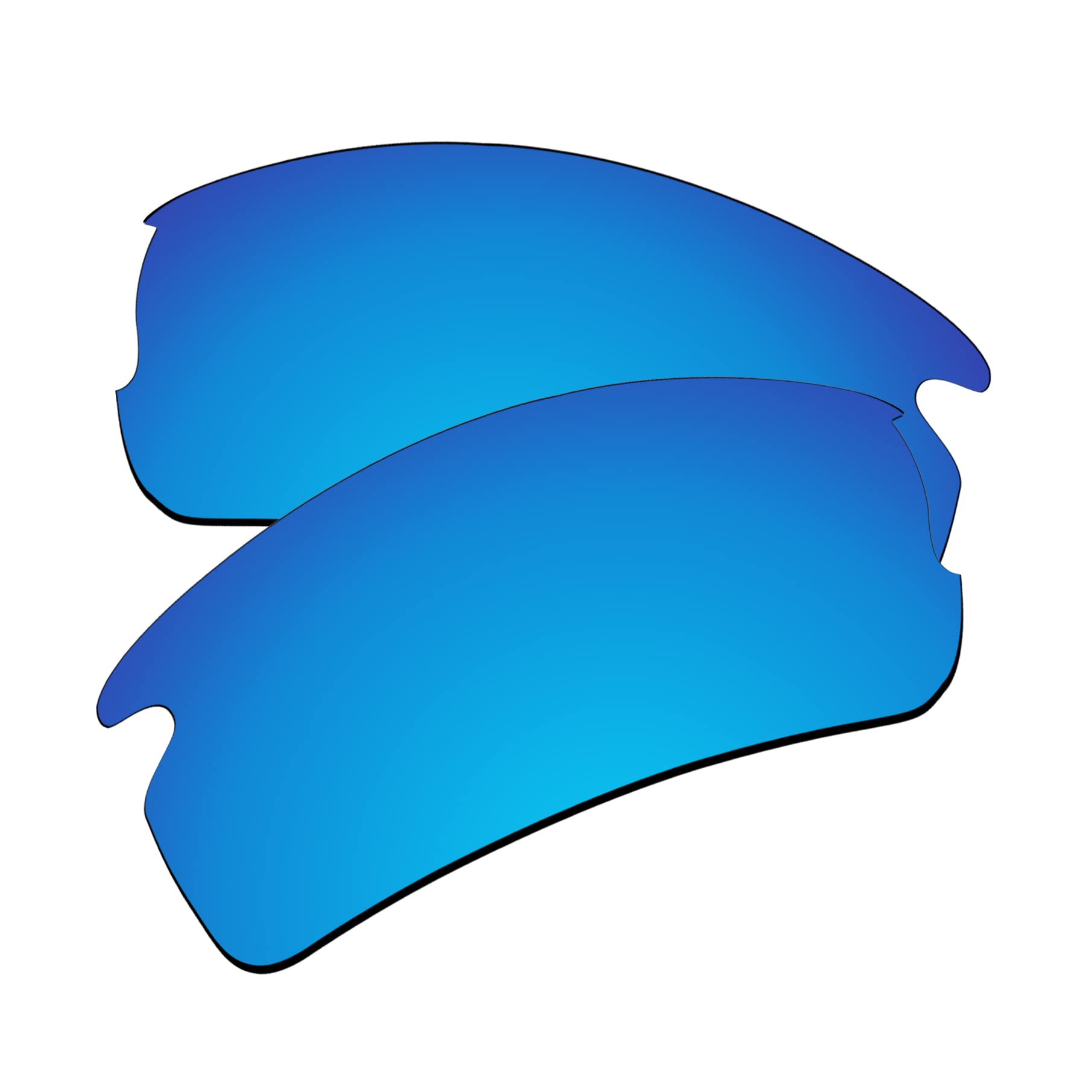EZReplace Lentes de repuesto para gafas de sol Oakley Flak 2.0 OO9295 (lentes polarizadas)