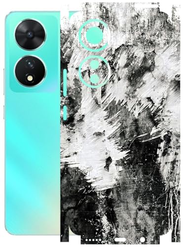 Image of AtOdds - Full Body Back Screen Guard Protector Film - Lamination Wrap Skin Sticker Compatible with VIVO T2 (5G) | Scratchproof Matte Finish (Messed)
