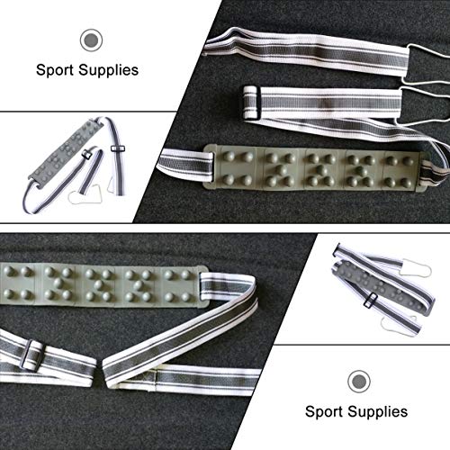 IMIKEYA Cinto de esteira para massagem na cintura, cintura, abdômen, fitness, exercícios, acessórios